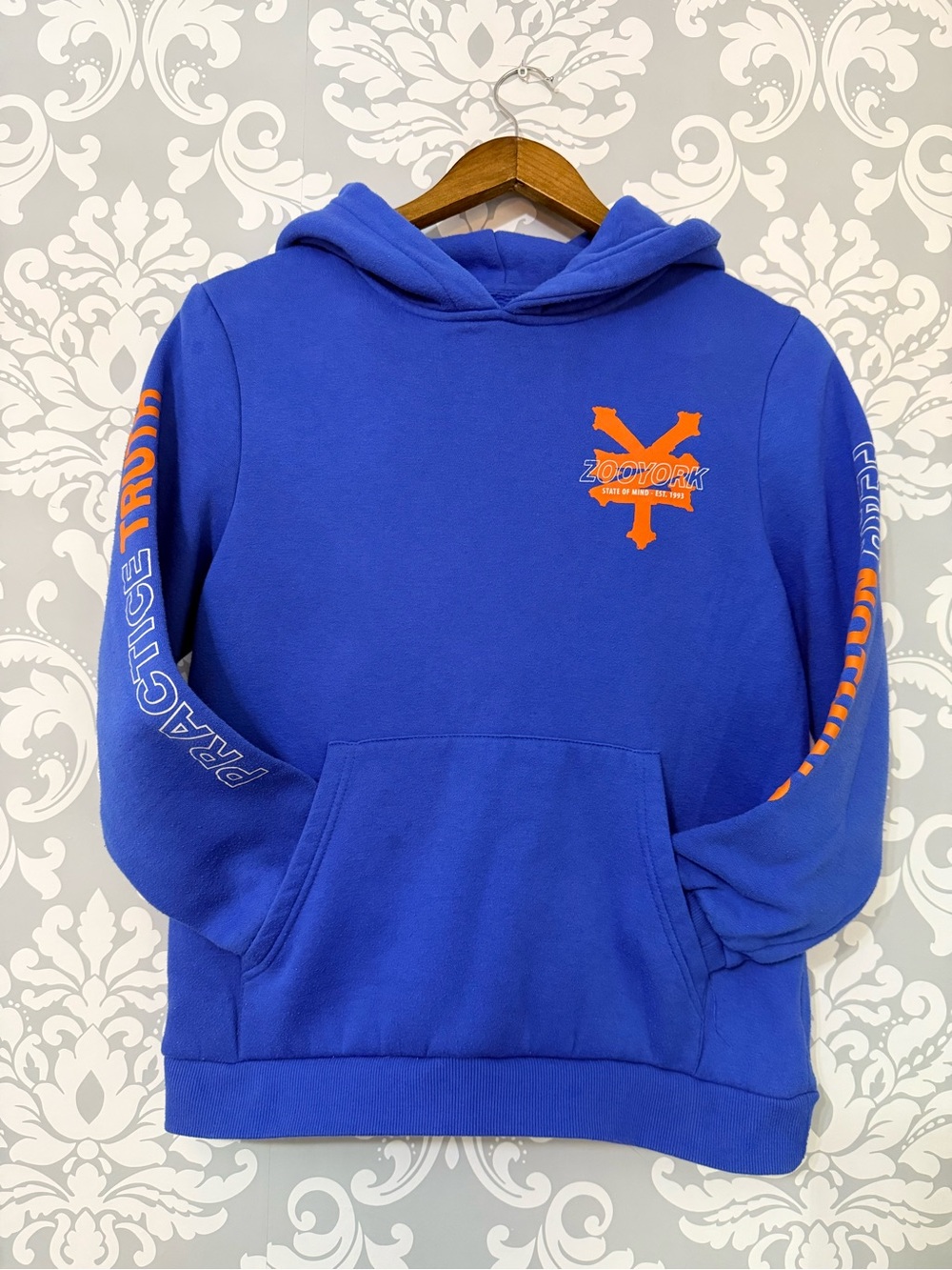💫4/$25 • Zoo York Royal Blue NYC Graphic Hooded Sweatshirt